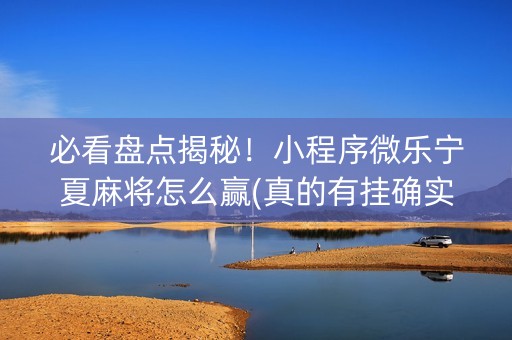 必看盘点揭秘！小程序微乐宁夏麻将怎么赢(真的有挂确实有挂)