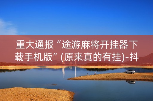 重大通报“途游麻将开挂器下载手机版”(原来真的有挂)-抖音