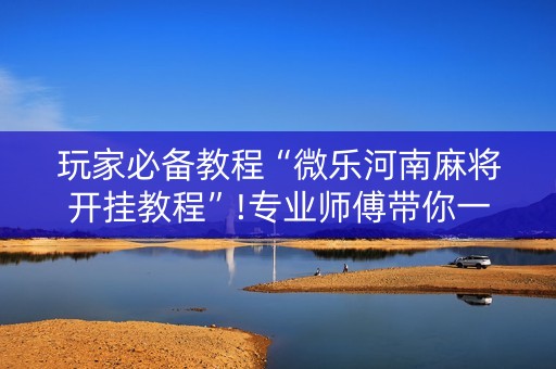 玩家必备教程“微乐河南麻将开挂教程”!专业师傅带你一起了解（详细教程）-抖音