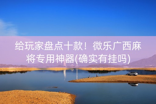 给玩家盘点十款！微乐广西麻将专用神器(确实有挂吗)