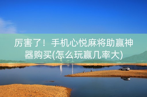 厉害了！手机心悦麻将助赢神器购买(怎么玩赢几率大)