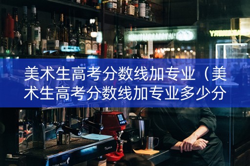 美术生高考分数线加专业（美术生高考分数线加专业多少分）