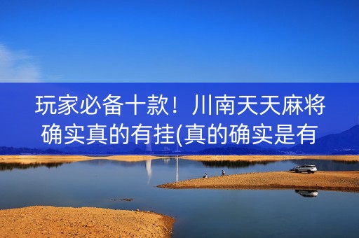 玩家必备十款！川南天天麻将确实真的有挂(真的确实是有挂)