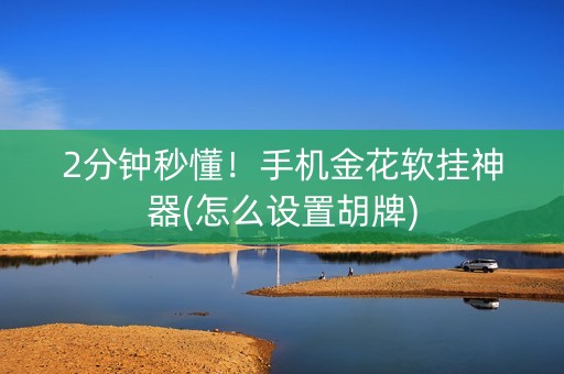 2分钟秒懂！手机金花软挂神器(怎么设置胡牌)