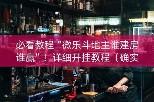 必看教程“微乐斗地主谁建房谁赢”！详细开挂教程（确实真的有挂)-抖音