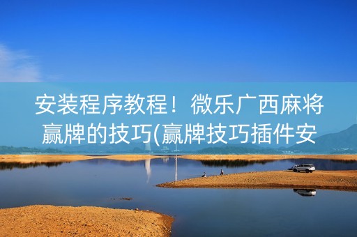 安装程序教程！微乐广西麻将赢牌的技巧(赢牌技巧插件安装)