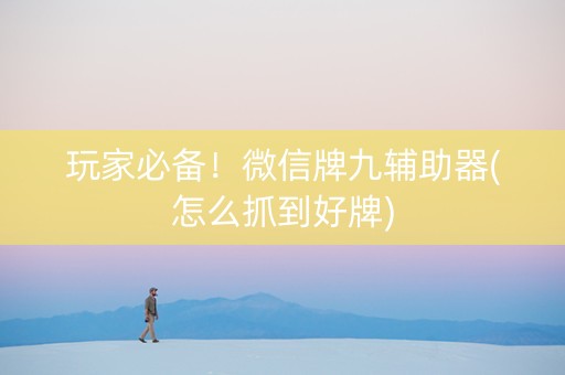 玩家必备！微信牌九辅助器(怎么抓到好牌)