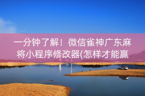 一分钟了解！微信雀神广东麻将小程序修改器(怎样才能赢)