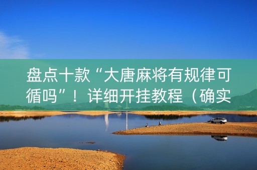 盘点十款“大唐麻将有规律可循吗”！详细开挂教程（确实真的有挂)-抖音