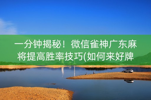 一分钟揭秘！微信雀神广东麻将提高胜率技巧(如何来好牌)