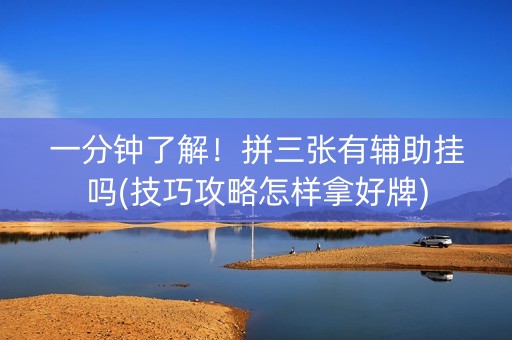 一分钟了解！拼三张有辅助挂吗(技巧攻略怎样拿好牌)