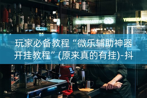 玩家必备教程“微乐辅助神器开挂教程”(原来真的有挂)-抖音