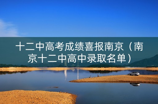十二中高考成绩喜报南京（南京十二中高中录取名单）