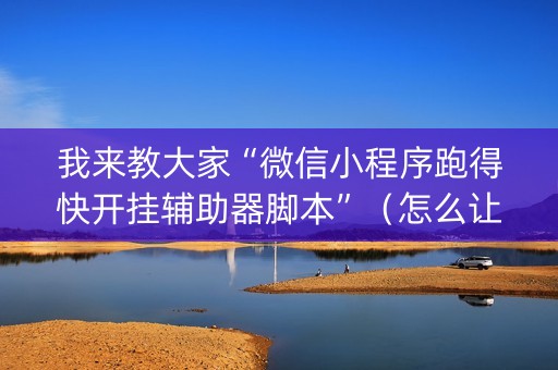我来教大家“微信小程序跑得快开挂辅助器脚本”（怎么让系统给自己好牌)