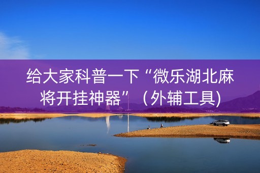 给大家科普一下“微乐湖北麻将开挂神器”（外辅工具)