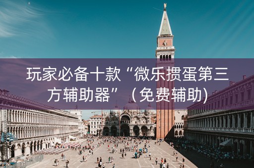玩家必备十款“微乐掼蛋第三方辅助器”（免费辅助)
