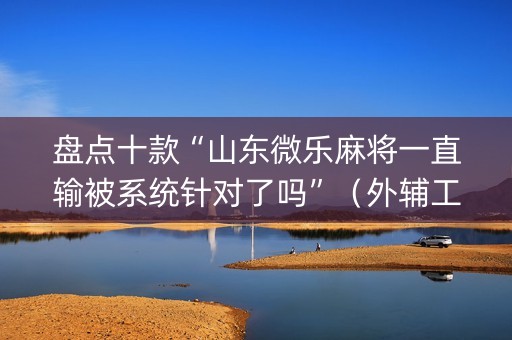 盘点十款“山东微乐麻将一直输被系统针对了吗”（外辅工具)