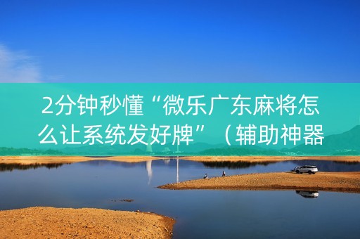 2分钟秒懂“微乐广东麻将怎么让系统发好牌”（辅助神器免费)