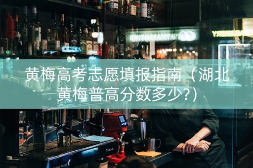 黄梅高考志愿填报指南（湖北黄梅普高分数多少?）
