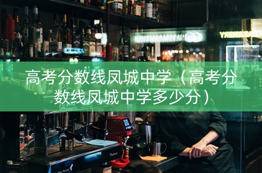 高考分数线凤城中学（高考分数线凤城中学多少分）