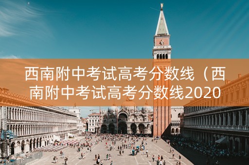 西南附中考试高考分数线（西南附中考试高考分数线2020）