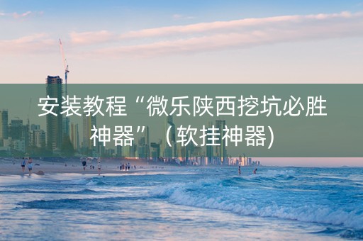 安装教程“微乐陕西挖坑必胜神器”（软挂神器)
