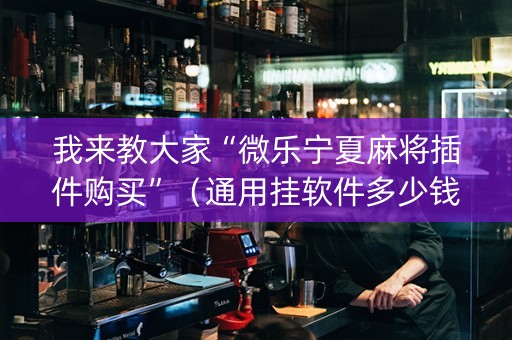 我来教大家“微乐宁夏麻将插件购买”（通用挂软件多少钱)