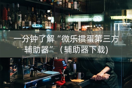 一分钟了解“微乐掼蛋第三方辅助器”（辅助器下载)
