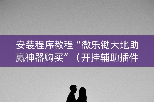 安装程序教程“微乐锄大地助赢神器购买”（开挂辅助插件)