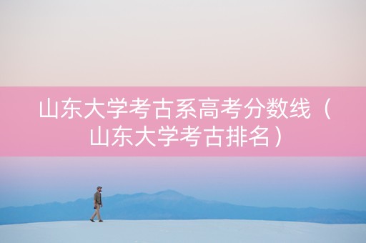 山东大学考古系高考分数线（山东大学考古排名）