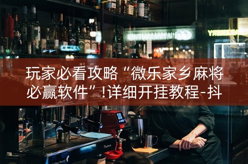 玩家必看攻略“微乐家乡麻将必赢软件”!详细开挂教程-抖音