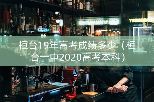桓台19年高考成绩多少（桓台一中2020高考本科）