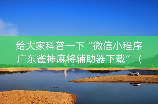 给大家科普一下“微信小程序广东雀神麻将辅助器下载”（做弊器软件下载)