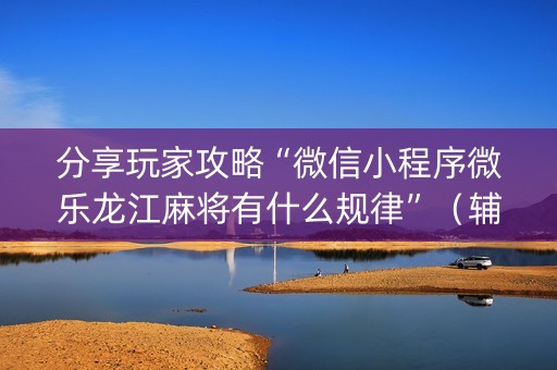分享玩家攻略“微信小程序微乐龙江麻将有什么规律”（辅助挂发牌规律)