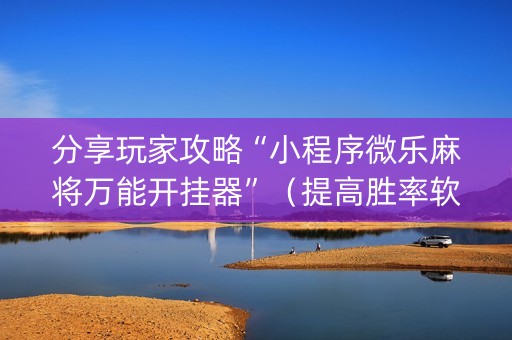分享玩家攻略“小程序微乐麻将万能开挂器”（提高胜率软件)