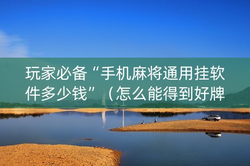 玩家必备“手机麻将通用挂软件多少钱”（怎么能得到好牌)