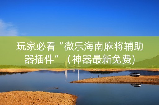 玩家必看“微乐海南麻将辅助器插件”（神器最新免费)