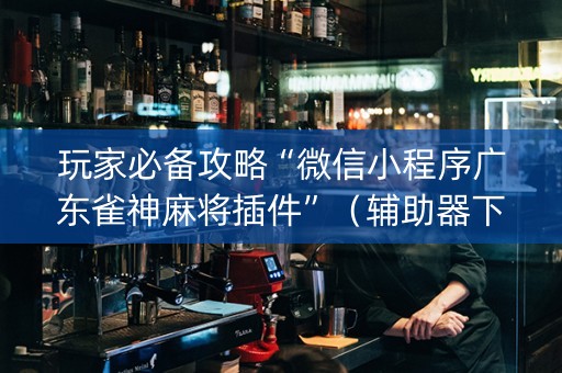 玩家必备攻略“微信小程序广东雀神麻将插件”（辅助器下载)