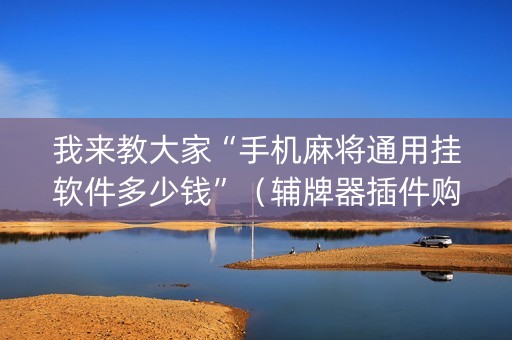 我来教大家“手机麻将通用挂软件多少钱”（辅牌器插件购买)