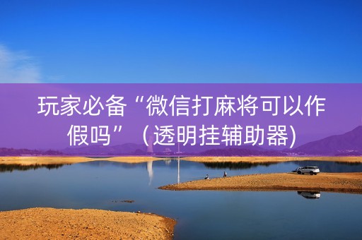 玩家必备“微信打麻将可以作假吗”（透明挂辅助器)