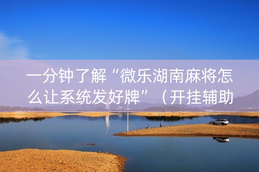 一分钟了解“微乐湖南麻将怎么让系统发好牌”（开挂辅助器插件)
