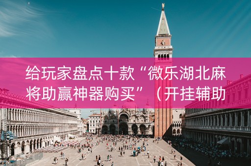 给玩家盘点十款“微乐湖北麻将助赢神器购买”（开挂辅助脚本)