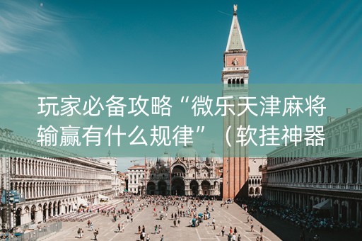 玩家必备攻略“微乐天津麻将输赢有什么规律”（软挂神器)