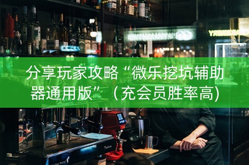 分享玩家攻略“微乐挖坑辅助器通用版”（充会员胜率高)