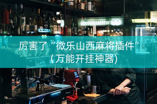 厉害了“微乐山西麻将插件”（万能开挂神器)