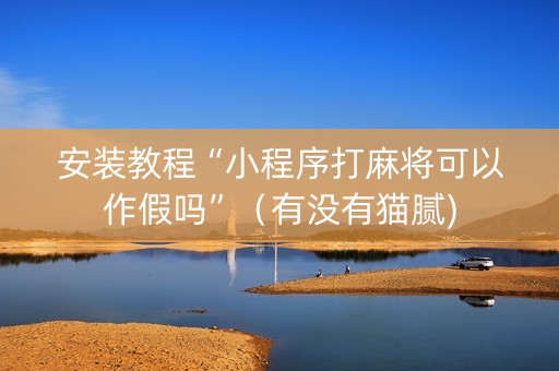 安装教程“小程序打麻将可以作假吗”（有没有猫腻)
