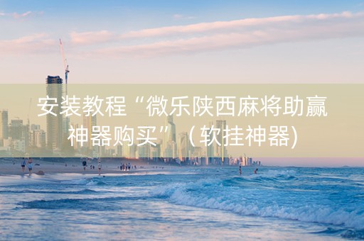 安装教程“微乐陕西麻将助赢神器购买”（软挂神器)