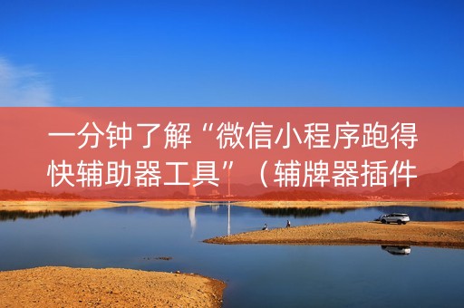 一分钟了解“微信小程序跑得快辅助器工具”（辅牌器插件购买)