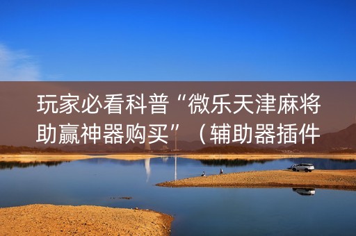 玩家必看科普“微乐天津麻将助赢神器购买”（辅助器插件)