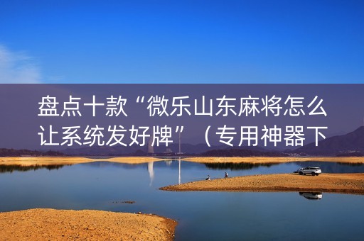 盘点十款“微乐山东麻将怎么让系统发好牌”（专用神器下载)